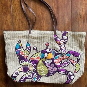 Vera Bradley Crab Beach Tote